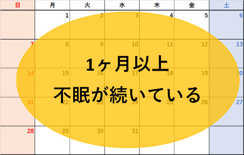 不眠継続